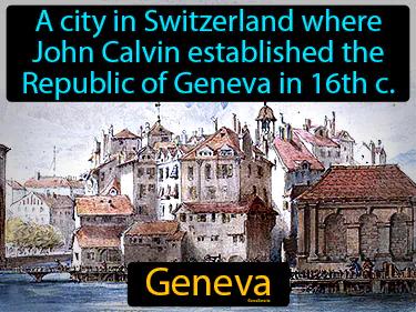 Geneva Meaning