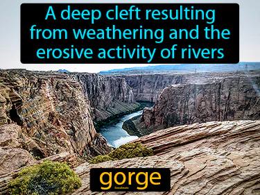 Gorge Meaning