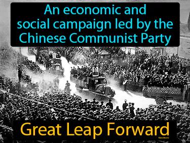 Great Leap Forward Meaning