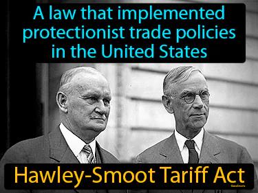 Hawley-Smoot Tariff Act Meaning