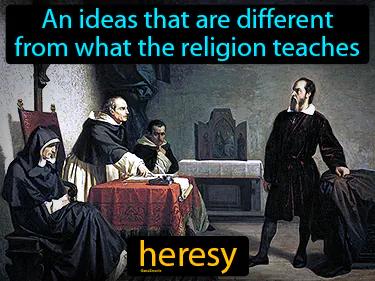 Heresy Meaning