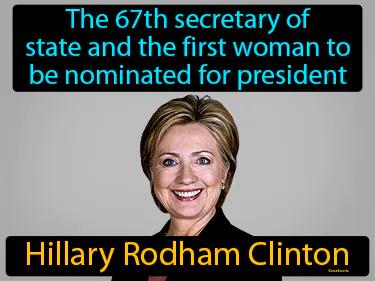 Hillary Rodham Clinton Meaning