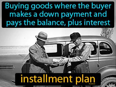 Installment Plan Meaning