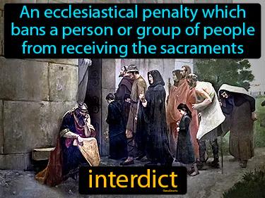 Interdict Meaning