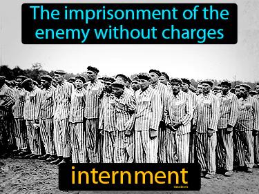 Internment Meaning