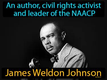 James Weldon Johnson Meaning