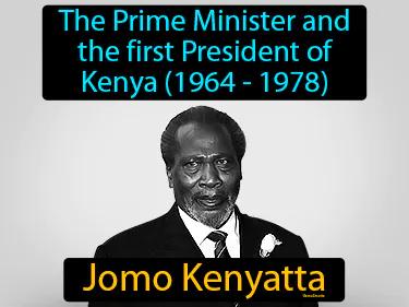 Jomo Kenyatta Meaning