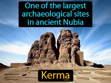Kerma Meaning