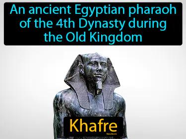 Khafre Meaning