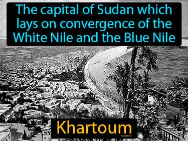 Khartoum Meaning