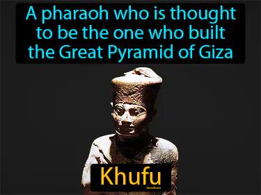 Khufu Meaning