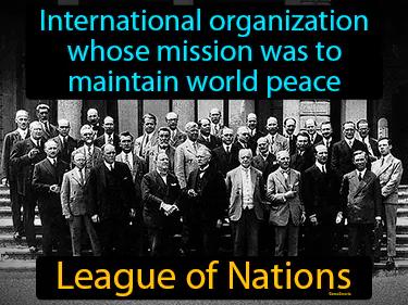 League Of Nations Meaning
