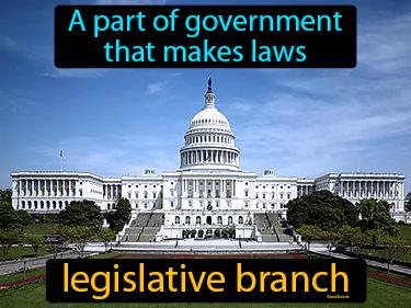 Legislative Branch Meaning