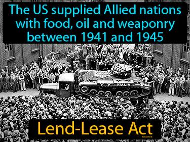 Lend-Lease Act Meaning