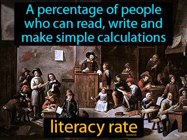Literacy Rate Meaning