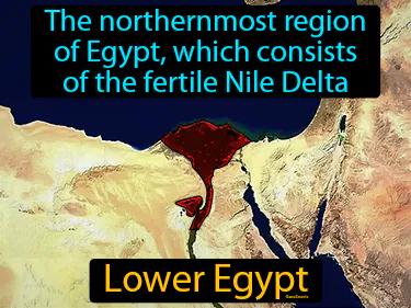 Lower Egypt Meaning