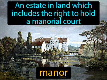 Manor Meaning