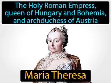 Maria Theresa Meaning