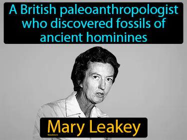 Mary Leakey Meaning