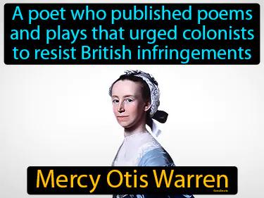 Mercy Otis Warren Meaning