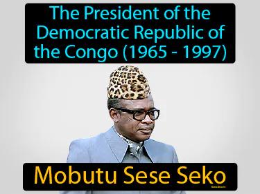 Mobutu Sese Seko Meaning