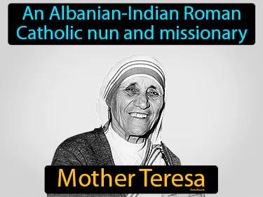 Mother Teresa Meaning