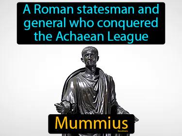 Mummius Meaning
