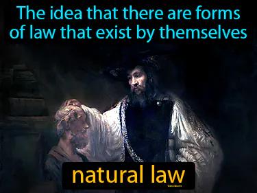 Natural Law Meaning