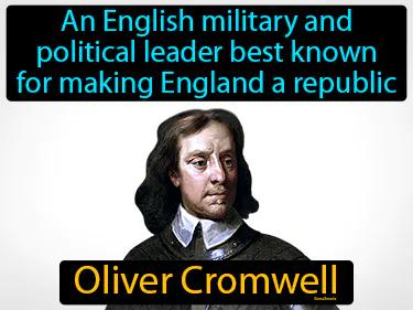 Oliver Cromwell Meaning