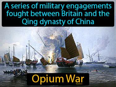 Opium War Meaning
