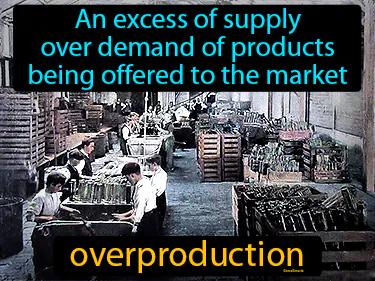 Overproduction Meaning