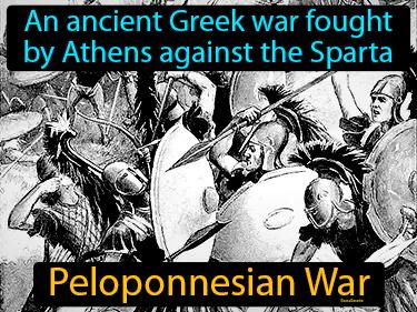 Peloponnesian War Meaning