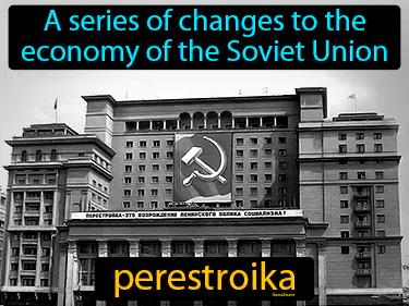 Perestroika Meaning