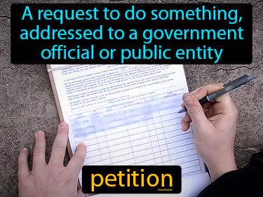 Petition Meaning