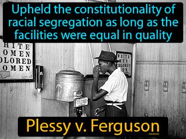 Plessy V Ferguson Meaning