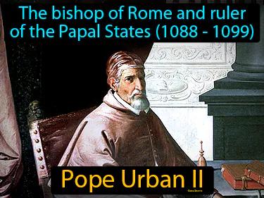 Pope Urban II Meaning