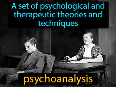 Psychoanalysis Meaning