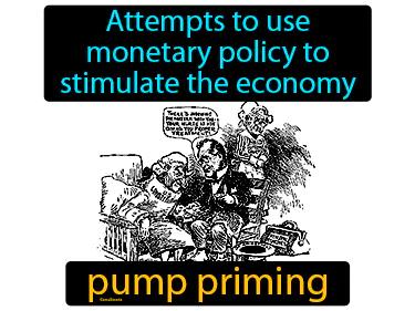 Pump Priming Meaning