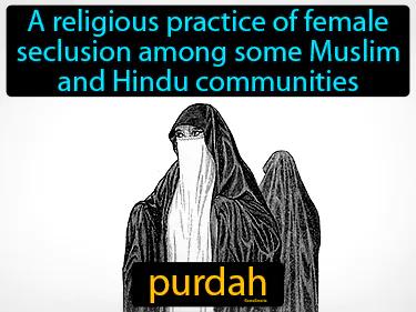 Purdah Meaning