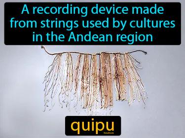 Quipu Meaning