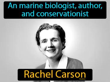 Rachel Carson Meaning