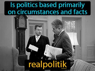 Realpolitik Meaning