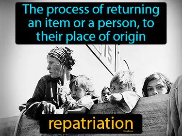 Repatriation Meaning