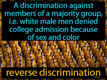 Reverse Discrimination Meaning