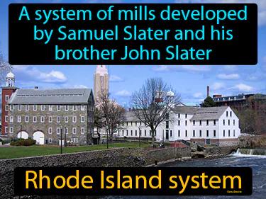 Rhode Island System Meaning