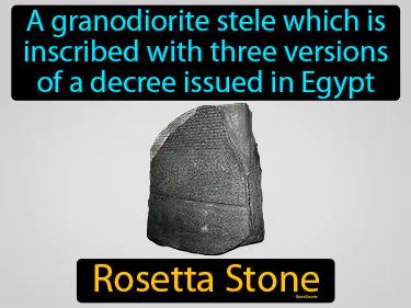 Rosetta Stone Meaning