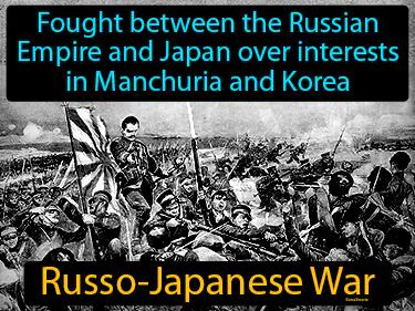 Russo-Japanese War Meaning