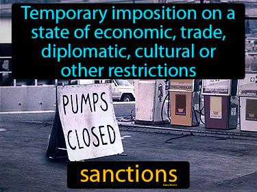 Sanctions Meaning