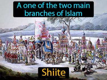 Shiite Meaning