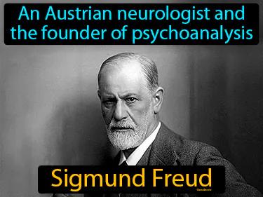 Sigmund Freud Meaning